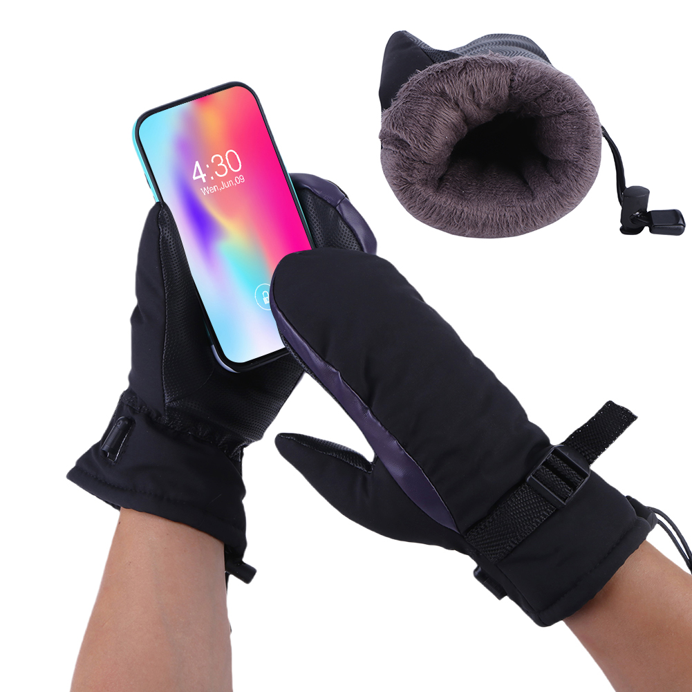 Cycling Gear Temperature - Luvas aquecidas com carregamento USB, luvas