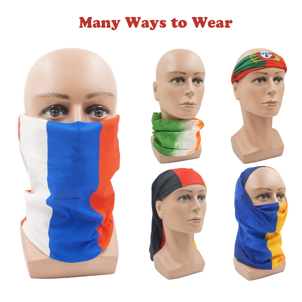 Cycling Gear Man - Países europeus Rosto & Pescoço Gaiter
