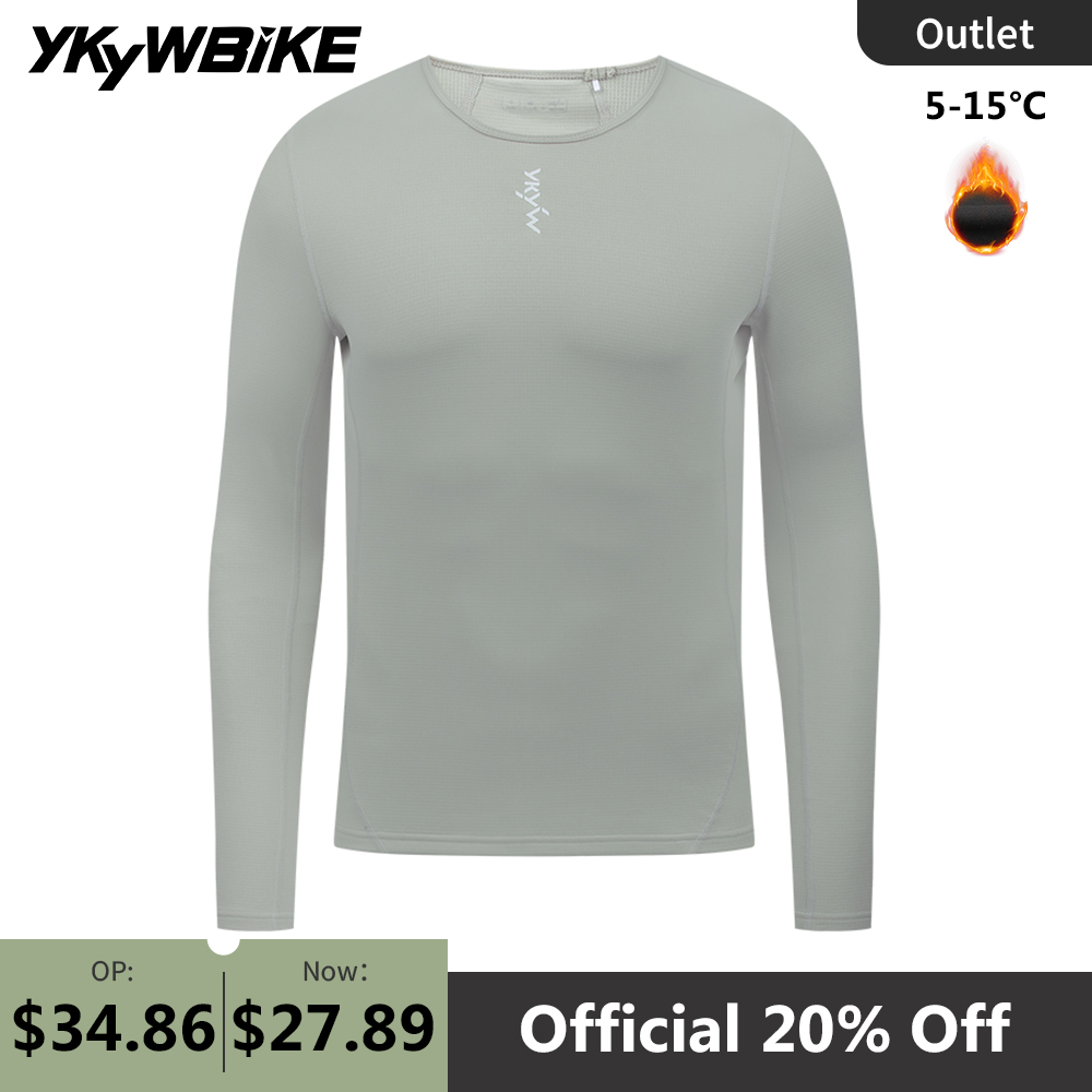 Cycling Gear Winter - Ykywbike masculino camada base de ciclismo