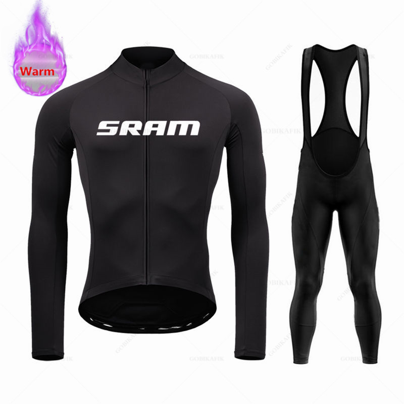 Cycling Gear Winter - Sram equipe inverno manga longa lã