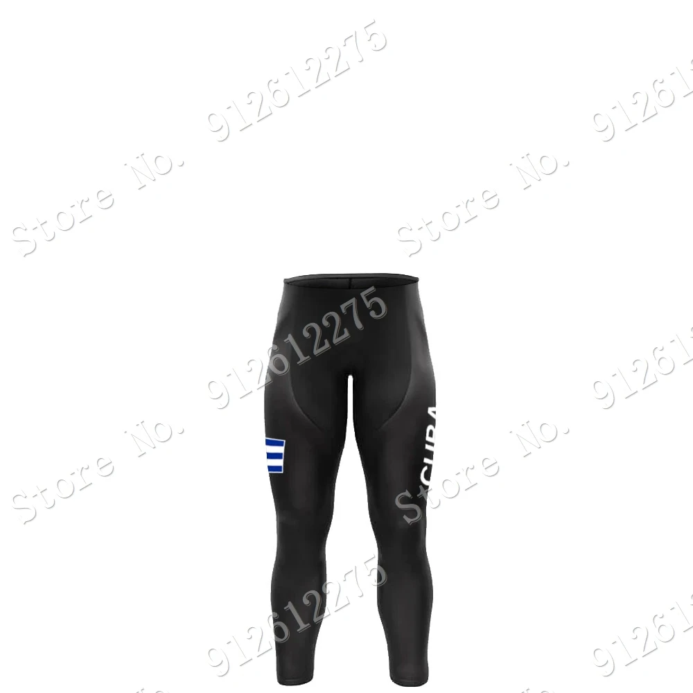 Cuba conjunto camisa de ciclis - Cycling Gear Winter avaliação e preço