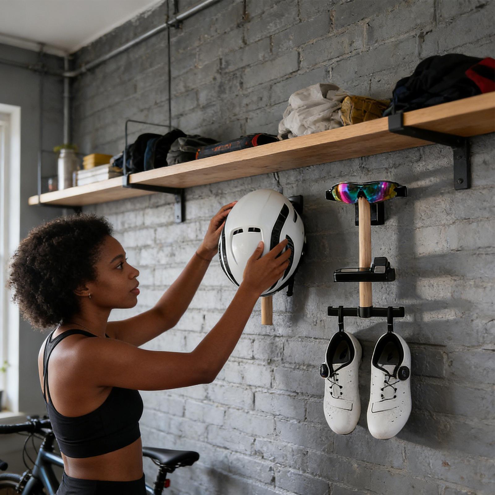 Suporte de Parede para Bicicle - Cycling Gear Holder avaliação e preço