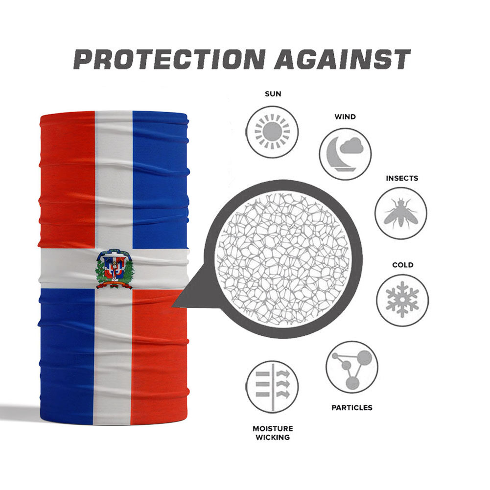 Dominica Bandana Bandeira Naci - Cycling Gear Man avaliação e preço
