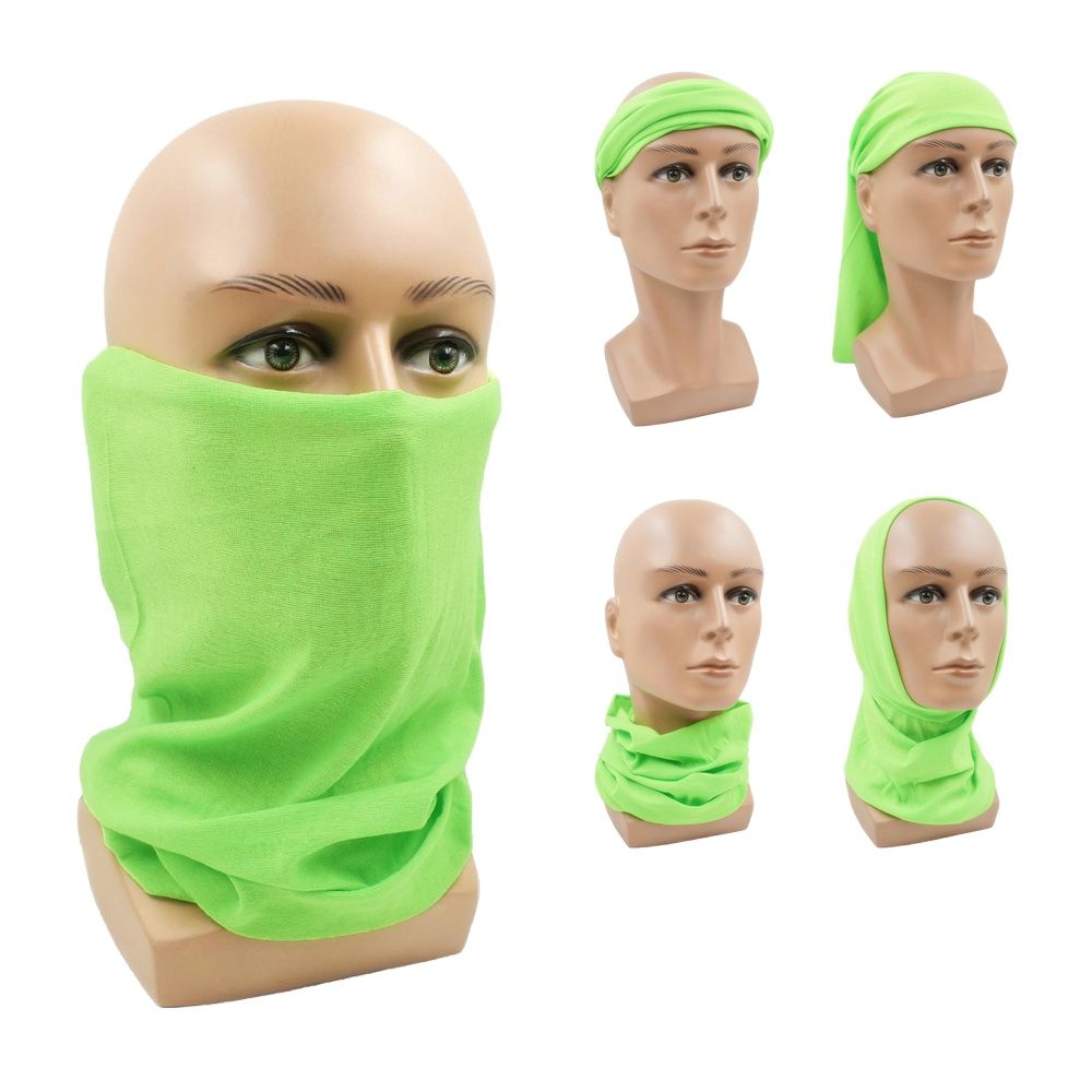 Cor de néon acampamento bandan - Cycling Gear Man avaliação e preço