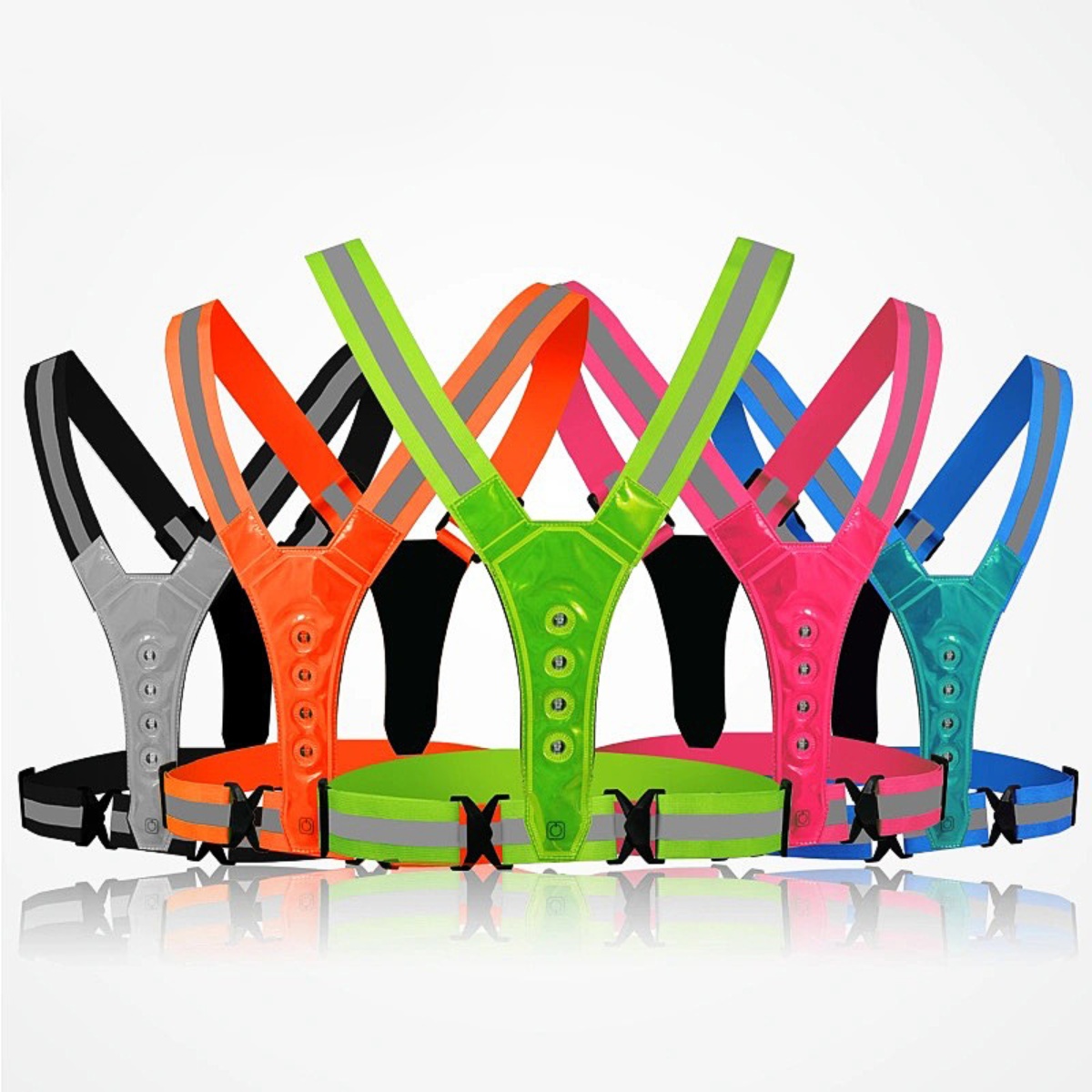 Colete de segurança LED ajustá - Cycling Gear Winter avaliação e preço