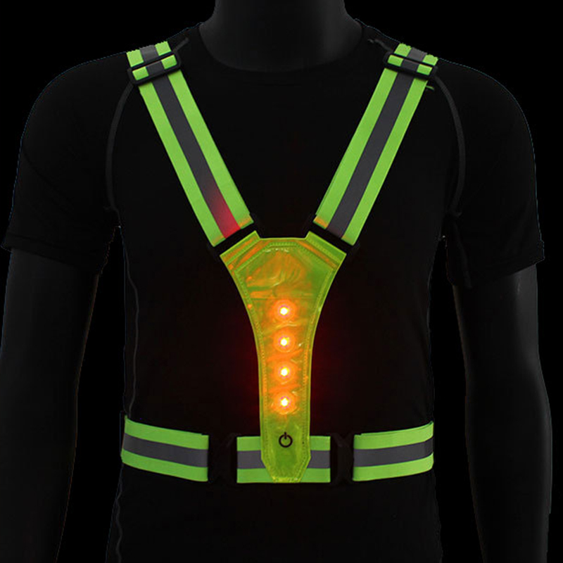 Colete de segurança LED ajustá - Cycling Gear Winter avaliação e preço