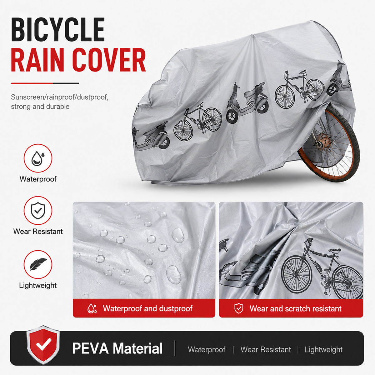 Capa de Chuva Universal para B - Cycling Gear Pack avaliação e preço