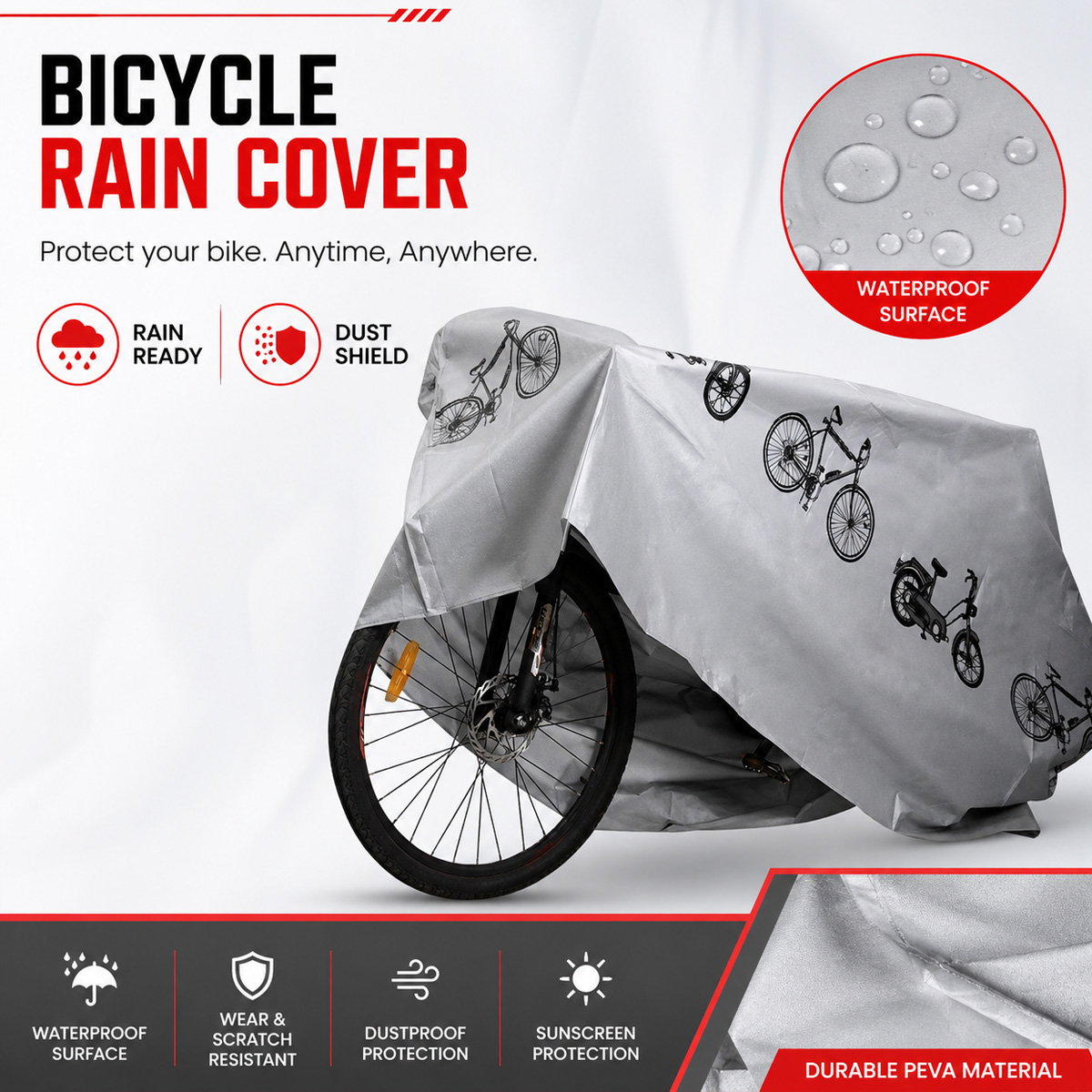 Capa de Chuva Universal para B - Cycling Gear Pack avaliação e preço