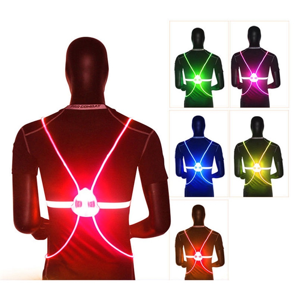 Colete de Segurança LED Reflet - Reflective Cycling Vest avaliação e preço