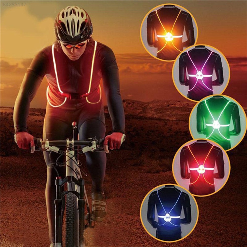 Colete de Segurança LED Reflet - Reflective Cycling Vest avaliação e preço