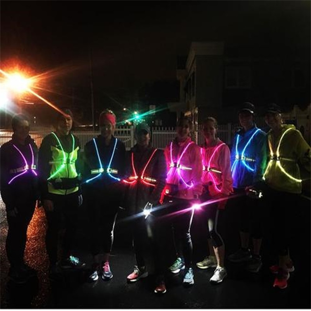 Colete de Segurança LED Reflet - Reflective Cycling Vest avaliação e preço