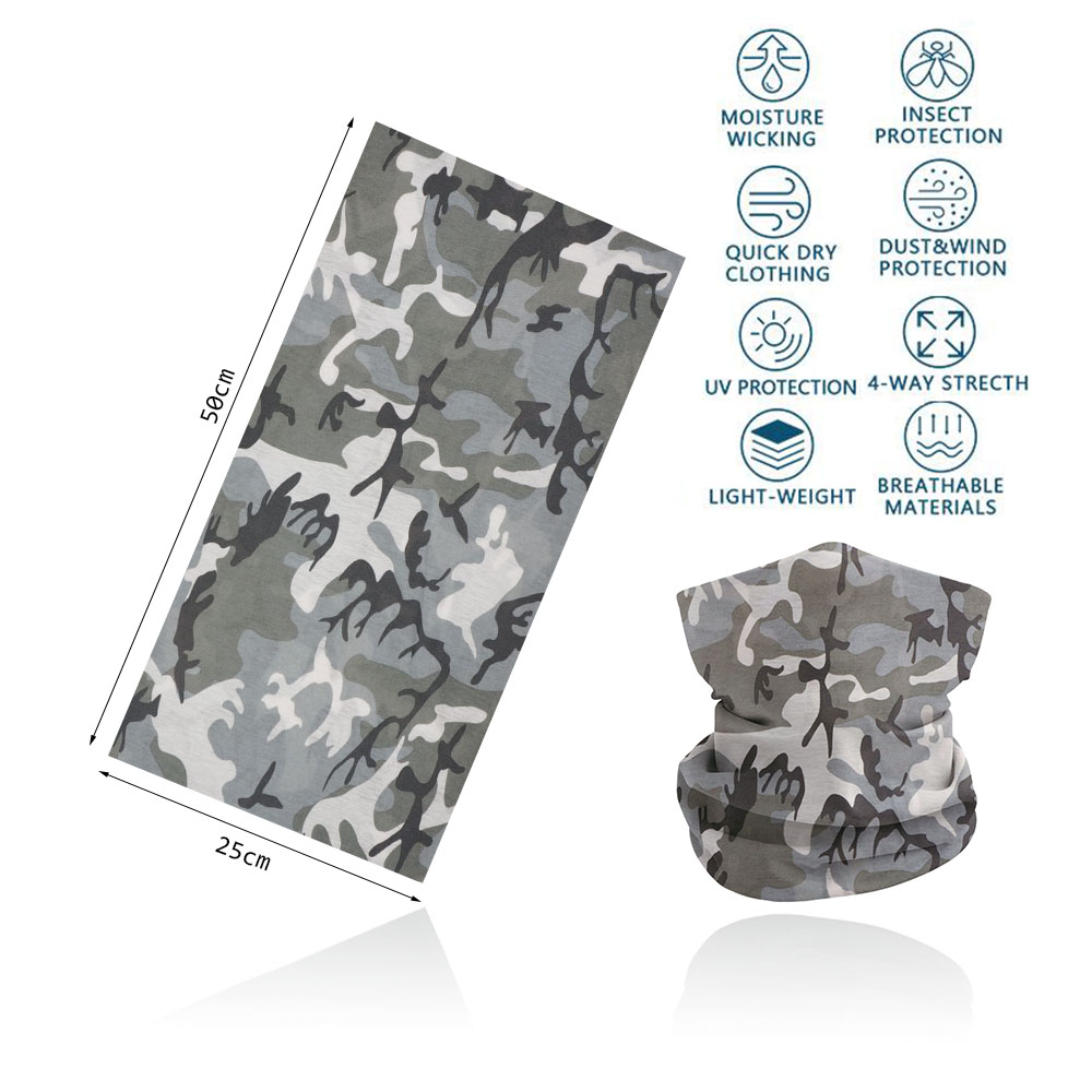 CM01-CM33 camo impresso bandan - Cycling Gear Man avaliação e preço
