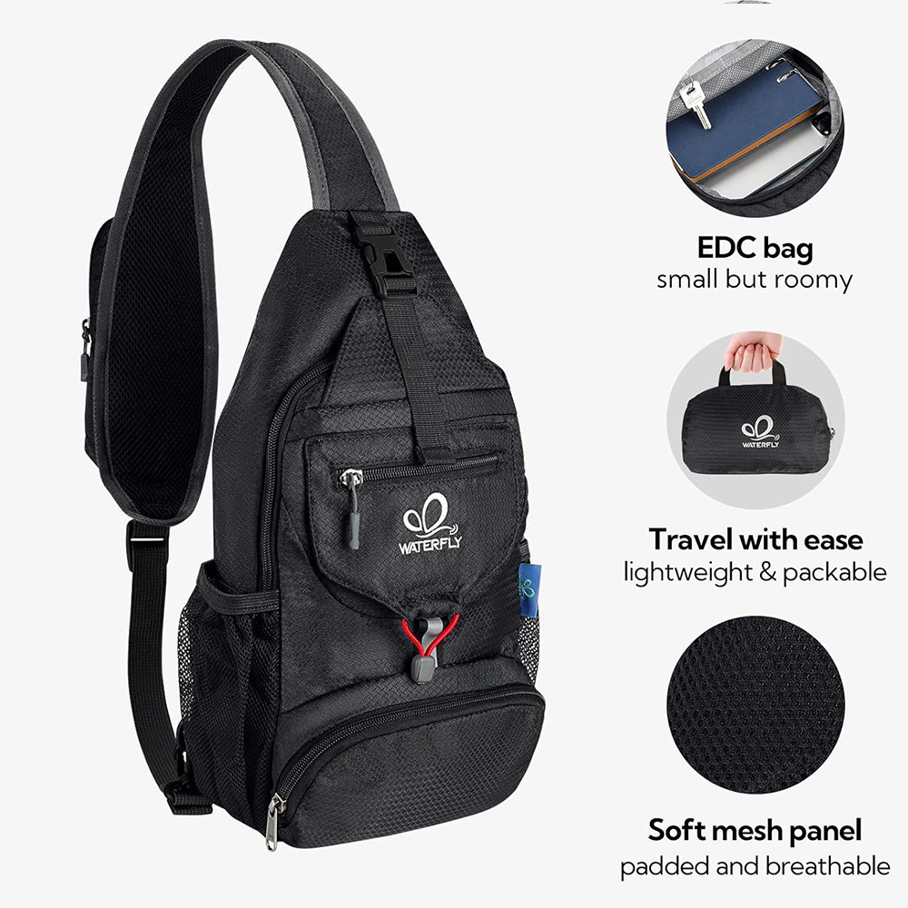 Waterfly bolsa de peito de omb - Cycling Gear Bag avaliação e preço