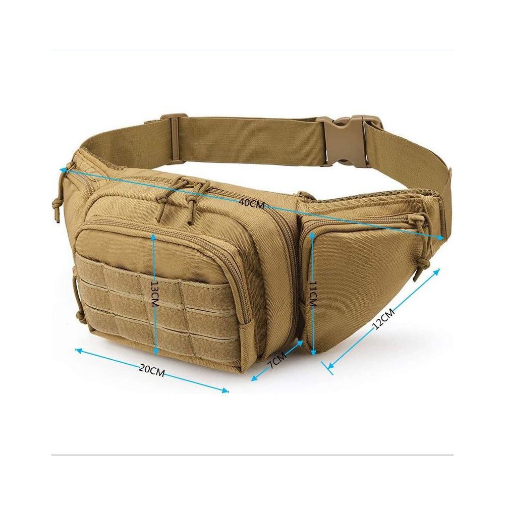 Bolsa Tática de Cintura Imperm - Cycling Gear Man avaliação e preço