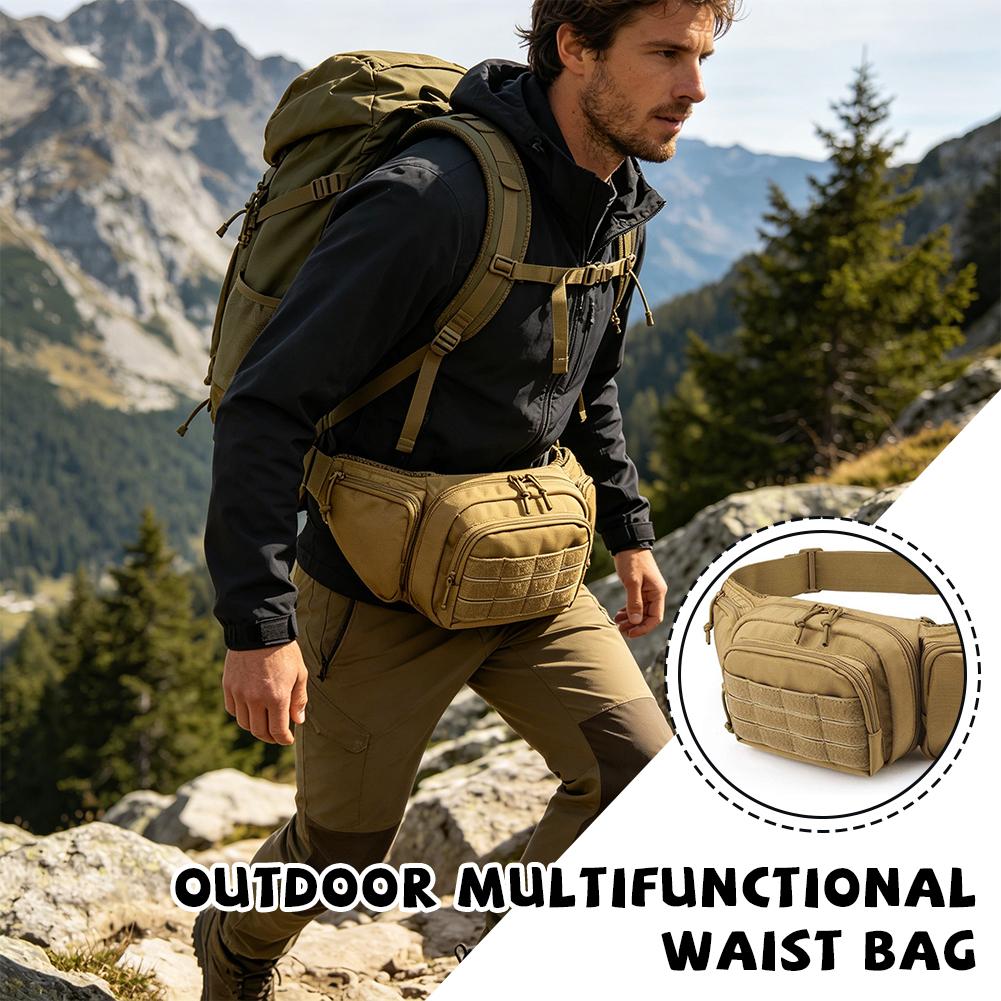 Bolsa Tática de Cintura Imperm - Cycling Gear Man avaliação e preço